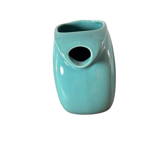 Fiesta Ware Large 2 Qt Turquoise Disc Pitcher Water Jug 7.25” Homer Laughlin - Picture 2 of 7